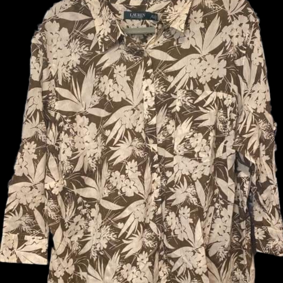 Lauren - Ralph Lauren- Button- down womens blouse - Picture 1 of 2
